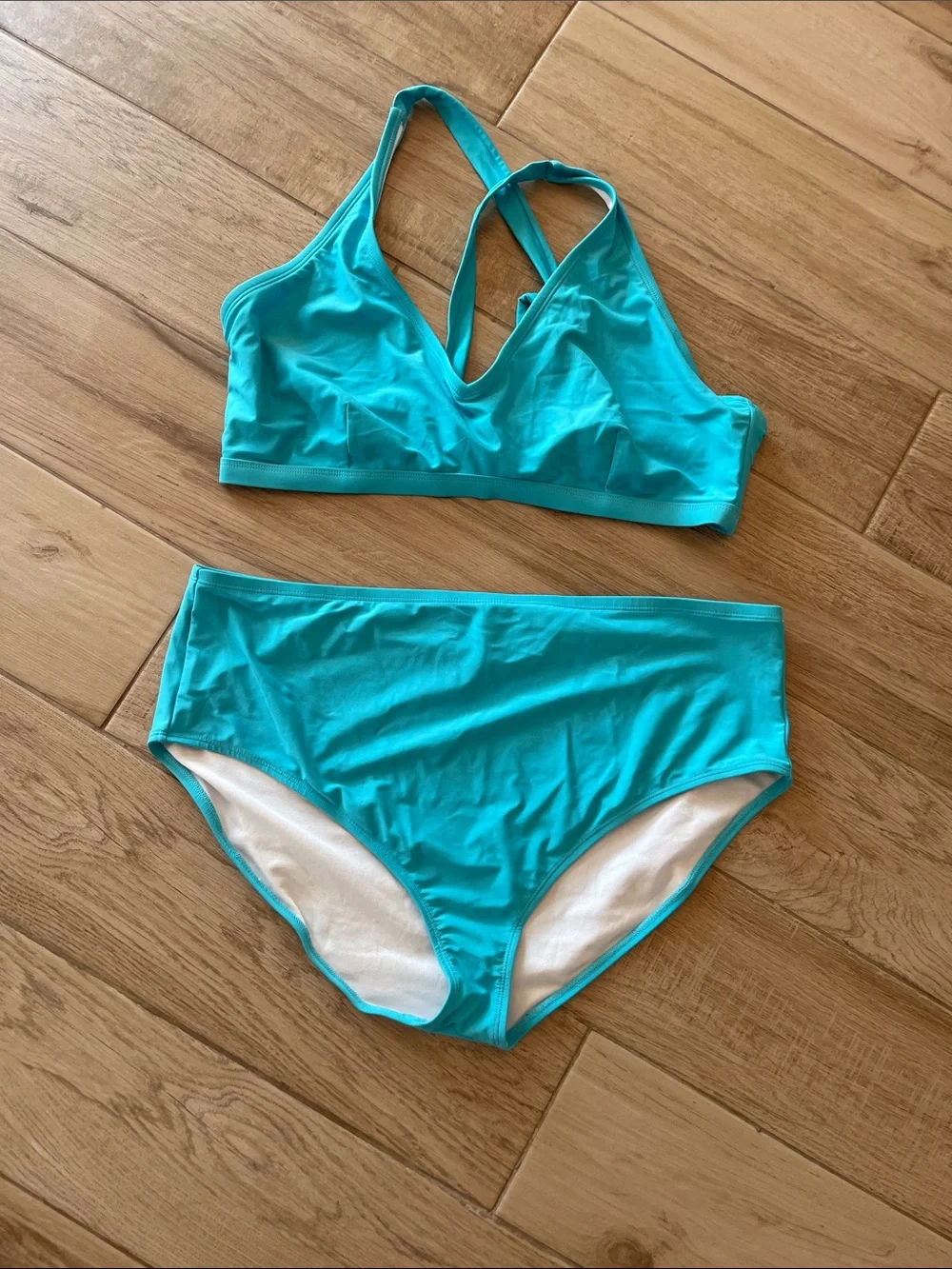 Turquoise Two-Piece Bikini Set- 3x✨